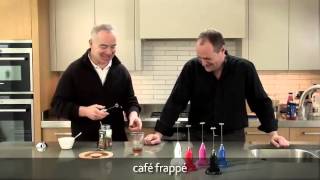 How to make a frappé coffee using an aerolatte milk frother [upl. by Jonathon256]