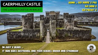 Caerphilly Castle  The Largest in Wales 2nd in Britain [upl. by Fons]