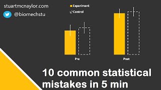 Ten Statistical Mistakes in 5 Min [upl. by Evanne446]