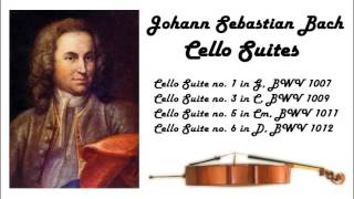 Johann Sebastian Bach  Cello suites in 432 Hz great for reading or studying [upl. by Reiche]