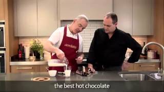 How to make a hot chocolate using an aerolatte milk frother [upl. by Lothar69]