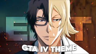 Aizen x Urahara  GTA IV Theme Edit [upl. by Anastasia]